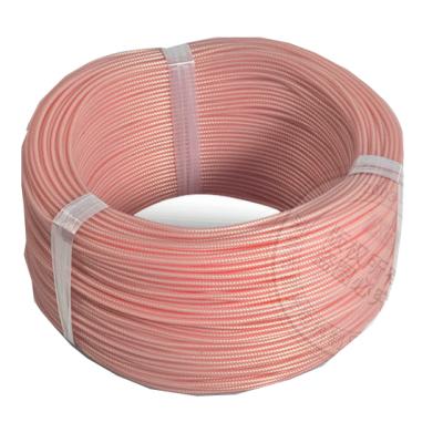 China Nickel-chromium alloy supply certified hot Teflon heating spiral wire heating cable lug manufacturer for sale