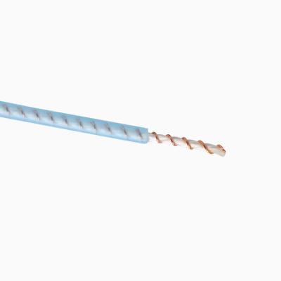 China Nickel-chromium alloy Teflon spiral wire properties heating cable lug supply certified heating bending voltage manufacturer for sale