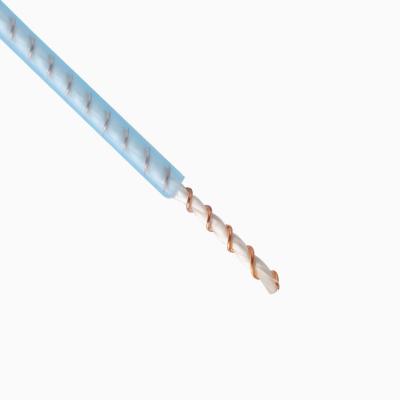 China Nickel-Chromium Alloy Tender Certified Teflon Heating Spiral Wire Resistance Heating Cable Strong Cold Lug Manufacturer for sale