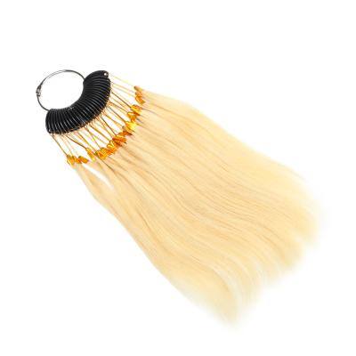 China With Creative Wig Design Hair Length 8 Inch Color Ring Swatch White Hair for sale