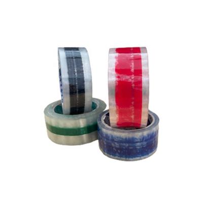 China Super Clear Self-adhesive Transparent Package Color Self Adhesive Scotched Sealing Tape Scotched Bopp Sealing Tape Opp Shipping Packing Tape for sale