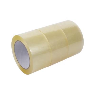 China Waterproof 48mm Customize Adhesive Clear OPP Tape Packaging Low Noise For Europe Market for sale