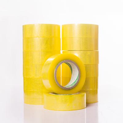 China Waterproof Bopp Packing Adhesive Tape Strip Transparent Transparent Sealing Logistics Packing And Sealing for sale