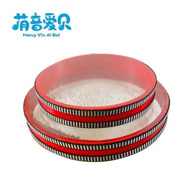 China Wholesale Wooden Drum Musical Instruments Hand Wooden Drum 8 Inch Ocean Drum For Kids for sale