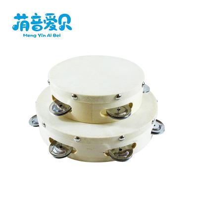 China Toy China factory sale musical plastic toy basque drum miniature musical instruments for sale