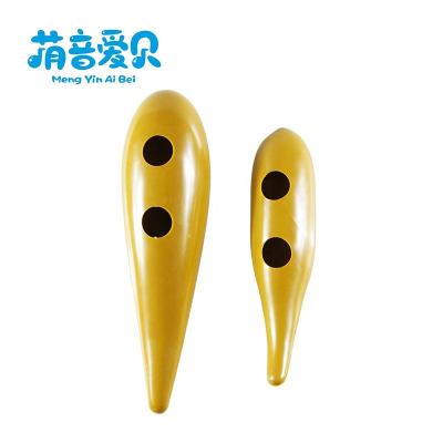 China Percussion Instrument Guiro Fish Shape Guiro With Plastic Guiro Scrape Percussion Instrument for sale