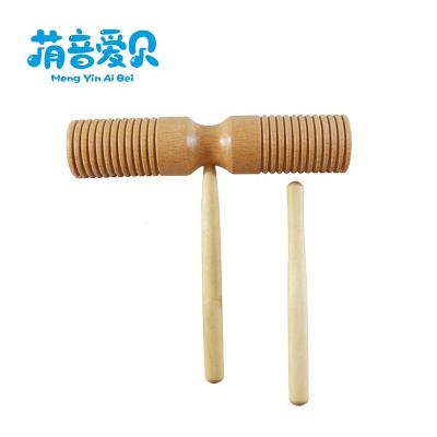 China Cartoon Toy Tone Block Agogo Orff Wooden Percussion Instrument for sale