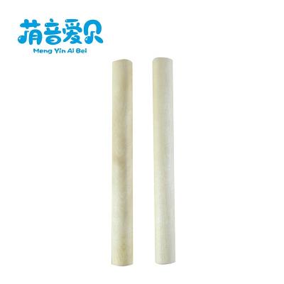 China Cartoon Toy Factory Size Quality Wholesale Kids Equip Wooden Rhythm Sticks for sale