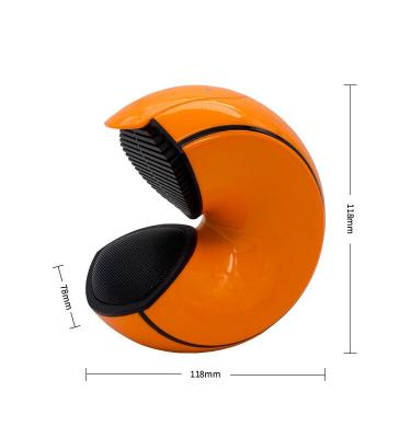 China OEM Factory Call Loudspeaker Music Box 2.0 TF FM Visual Portable Custom Radio Plastic USB Wireless Speaker for sale