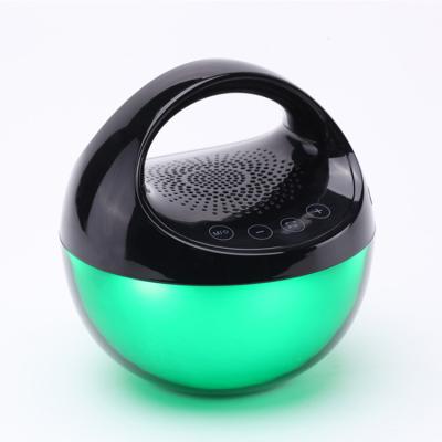 China 2021 Hot Sale LED BT Blues Call Tooth Light Video Wireless Portable Speakers LED Speakers Blue For Phones for sale