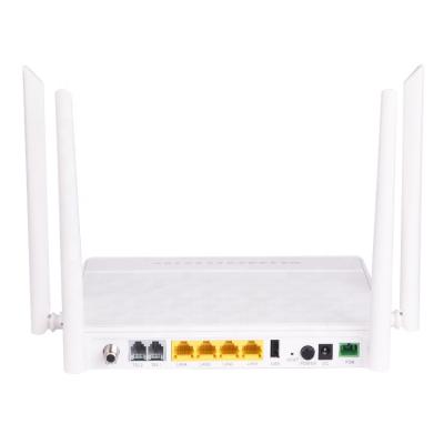 China FTTH WIFI XPON ONU 4GE+2VOIP+2.4G+5G+CATV FTTH Network GPON XPON ONU 2.4G/5.8G Modem Dual Band Dual Band Fiber Optic 4 Port Dual Band ONT for sale