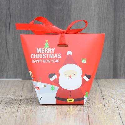 China Biodegradable Custom Eva Santa Claus Gift Box Candy Christmas Cookies Packaging Box for sale