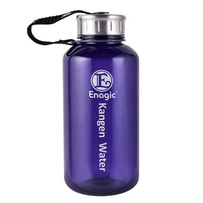 China Sustainable Customized Tritan BPA Free1 Liter Drinking Kangen Water Bottle For Adult Children for sale