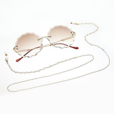 China New Fashion Accessories Natural Pearl Glass Chain Maskss Non-slip Anti-lost Chain And Glass for sale