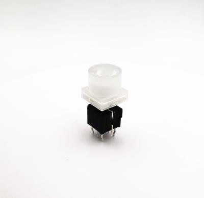 China HCNHK Factory Directly Supply Transparent Cover Illuminated Tact Switch 7.5x11.5mm for sale