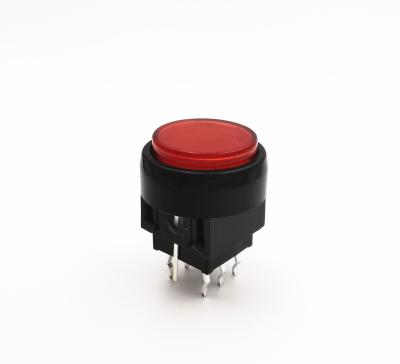 China Factory Directly Supply Round Cap Illuminated Tact Switch 10.0x10.0mm for sale