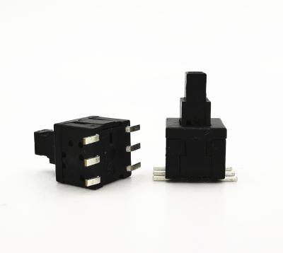 China Hot Sale 6 Pin Push Button Switch 5.8*5.8 SMD Lock And Non-lock Rohs Compliant P158XS10023252T for sale