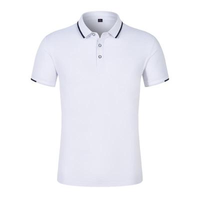 China 2022 Anti-wrinkle hot sale custom design mens brand polo shirt shorts sleeve quick dry cotton men golf polo T-shirts for sale