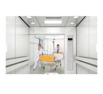 China Contemporary 2.5m/s Hospital Stretcher Lift 1.5m VVVF Controller 1000KG 6 Passenger Elevators for sale