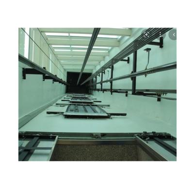 China Contemporary 10 Residential Elevators 1.75m/s 304 People 1150KG Hydraulic SS Mirror Etching Home Elevators for sale