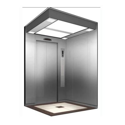 China Versatile 0.5m/s 4 Person Passenger Elevator VVVF Drive Electric Traction SS Mirror Etching Lift for sale