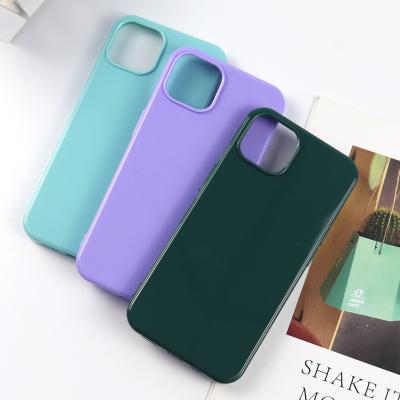 China Anti-fall luminous color tpu gel cover for iphone 12 12 pro 12 pro 13 mini XS XR 7 8 6 max back soft case for sale