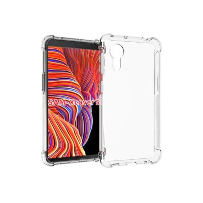 China Ultra Clear Shockproof Clear TPU Shockproof Case For Samsung Galaxy Soft Back Cover For Samsung Xcover 5s for sale