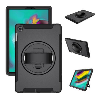 China Rolative Cover Hand Holder Kickstand Tablet Silicone Cover For Samsung Galaxy Tab S5e Case T720 T725 For Samsung Tab S5e for sale