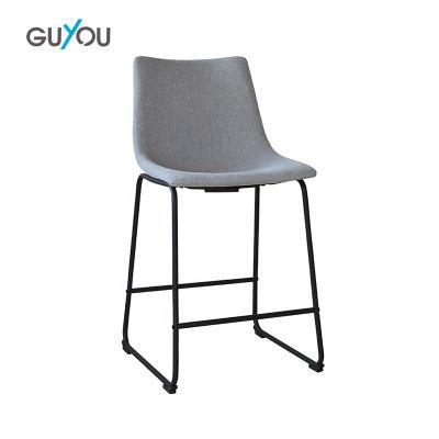 China X-5105 Nordic style fabric home furniture modern bar stools and restaurant dining table and chairs for sale