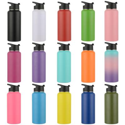 China New Product Ideas 2023 Camp Travel Leak Proof Stainless Steel Vacuum Insulated Water Bottle 32oz Viable for sale