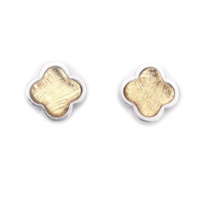 China Hard New 2022 Promotion Meteorite Earring 925 Sterling Silver Stud Earrings for sale