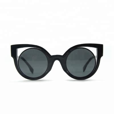 China Eyewear Shopping Creative Cat Eye Design CE Fashion Eyewear Women Sunglasses 2019 Luxury Prevalent Creative Italy for sale