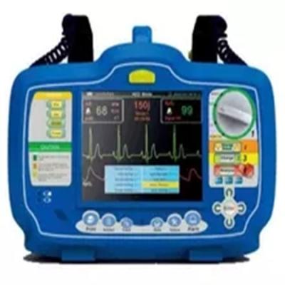 China Excellent Performance First Aid Medical Equipment Defibrillator Two Phase AED Automated External Defibrillator 7 Inches (17.7 cm) Diagonally for sale