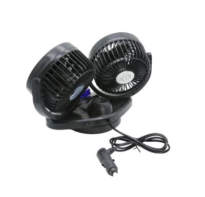 China Car Small LED High Speed ​​Auto Cool Window Air Cooler Car Fan Custom Made For Car for sale