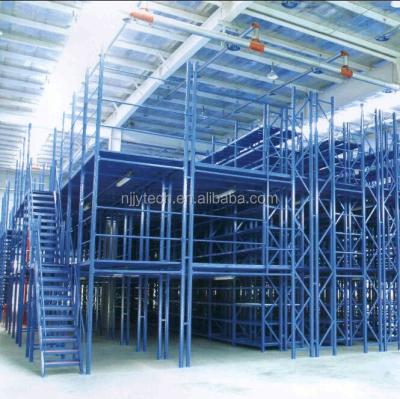 China Corrosion Protection Steel Picks Mezzanine Floors Rack , Picks Mezzanine Floors , Rack Supported Mezzanine for sale