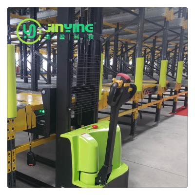 China Factory Electric Pallet Stacker With Loading 1000kg/1500kg For Pallet Stretching System for sale