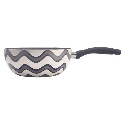 Κίνα Sustainable Wok Non Stick Panelas Cookware Wok With Bakelite Handle προς πώληση