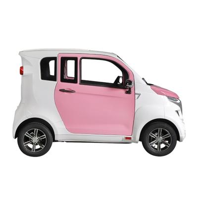 China Leather New Energy Electric Vehicle Auto Car Four-wheel Drive 40km Three-seater 60v Small Car Electric Vehicle Low Speed ​​Green Energy for sale