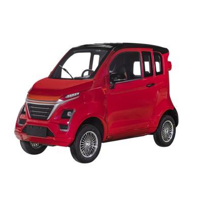 China Leather Motor 2000W New Energy Electric Car For Family Use Lead Acid Battery Good Quality Small Vehicle 4 Wheel Electric Car for sale