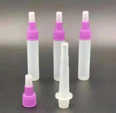 China Medical Eliquid Lip Balm 3ml Container Soft Squeeze HDPE Plastic Dropper Bottle for sale