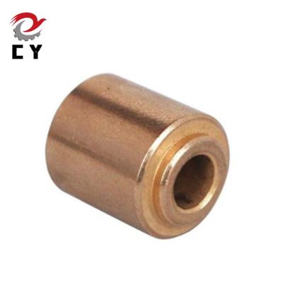 China High Strength Oil Containing Tubing Products Automatic Powder Metallurgy Bushing Copper Bushing for sale