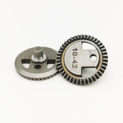 China High strength PM precision sintered rotary iron gear spare parts for gearhead motor for sale