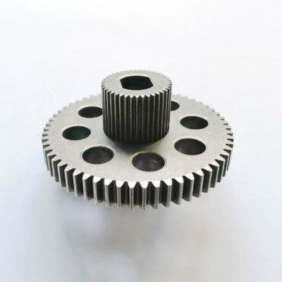 China Best Price Precision High Strength Powder Metallurgy Sintered Metal Industrial Tooth Double Gear For Sale for sale