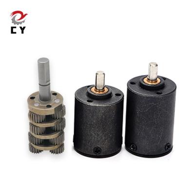 China Hotels China Manufacturer Small Precise Metal 20mm Miniature 0.35 Module DC Planetary Motor Gearboxes For Power Tool for sale