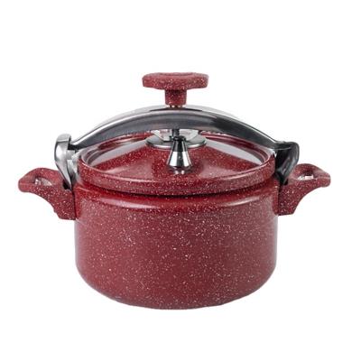 China Marble Coating Middle East Sustainable Best Selling Aluminum Pressure Cooker for sale