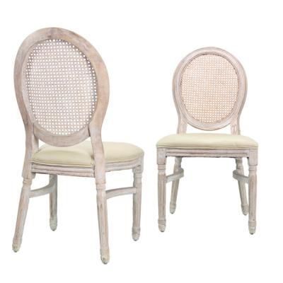 China (Other) Wholesale Adjustable Luxury Wedding Employed Wooden Louis Chairs For Sale for sale