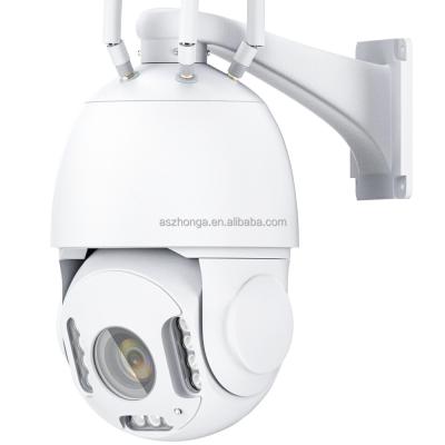 中国 Siren 5MP Wireless 4GSIM Siren 5MP Wireless 4GSIM DAO Security IP Camera HD 30X Zoom 80M IR Night Vision PTZ Surveillance Dome Cam CCTV CamHipro 販売のため