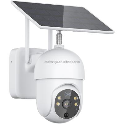 中国 2021 NIGHT VISION NEW ARRIVAL CCTV System HD 1080P PIR Battery Security Wireless 4G Network CCTV Camera H265 Outdoor Solar IP Ptz 4G Camera 販売のため