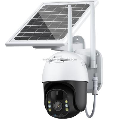 Cina 2021 New Arrival NIGHT VISION CCTV System HD 1080P PIR Battery Security Wireless Wifi Network CCTV Camera H265 Outdoor Solar IP Ptz 4G Camera in vendita