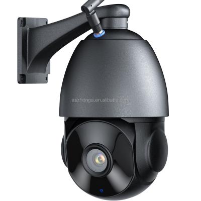 China Siren 5MP POE WIFI Security IP Camera HD 30X Zoom PTZ Surveillance Dome Cam 80M IR Night Vision Wireless Outdoor Home CCTV Built-in 80M IR Night Vision CamHipro for sale